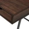 3 Drawer Angled Writing Desk With Cord Management Slots - Saracina Home -Featured Furniture Stores GUEST 002c9b8f 22f1 48d5 9c64 8674e52ffcfb