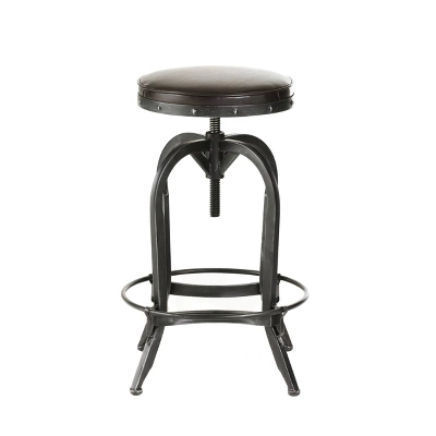 27.5" Gunner Swivel Barstool - Christopher Knight Home 3 27.5" Gunner Swivel Barstool - Christopher Knight Home