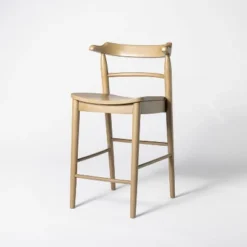 Kaysville Curved Back Wood Counter Height Barstool - Threshold™ Designed With Studio McGee -Featured Furniture Stores GUEST 023f7aed 536a 4f95 b97e 35970af67510