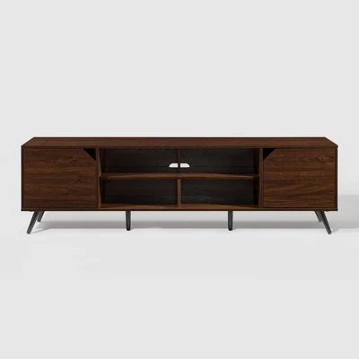 Mid-Century Modern Wide Storage TV Stand For TVs Up To 80" - Saracina Home 12 Mid-Century Modern Wide Storage TV Stand For TVs Up To 80" - Saracina Home - Image 10
