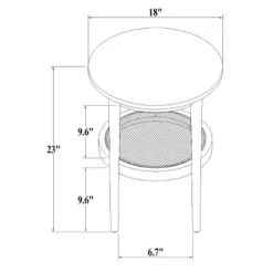 Wood & Cane Round Accent Side Table - Hearth & Hand™ With Magnolia 20 Wood & Cane Round Accent Side Table - Hearth & Hand™ With Magnolia -Featured Furniture Stores GUEST 0eb2755c d2db 4090 861c f37402a4c9dc