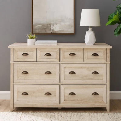 Fontella Transitional 6 Drawer Dresser - Saracina Home 4 Fontella Transitional 6 Drawer Dresser - Saracina Home - Image 2
