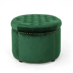 Tiernan Glam Velvet Tufted Ottoman - Christopher Knight Home 13 Tiernan Glam Velvet Tufted Ottoman - Christopher Knight Home -Featured Furniture Stores GUEST 1511b5d6 9da6 4a3b 9914 9af04560d101