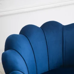 HomCom Elegant Velvet Upholstered Accent Leisure Club Chair With Gold Metal Legs 17 HomCom Elegant Velvet Upholstered Accent Leisure Club Chair With Gold Metal Legs -Featured Furniture Stores GUEST 17944fc6 ba91 4e26 a8d8 2453f7f19394