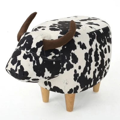 Bessie Cow Ottoman - Christopher Knight Home 6 Bessie Cow Ottoman - Christopher Knight Home - Image 4