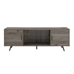 2 Door Mid-Century Modern Wood Storage TV Stand For TVs Up To 80" - Saracina Home 36 2 Door Mid-Century Modern Wood Storage TV Stand For TVs Up To 80" - Saracina Home -Featured Furniture Stores GUEST 1cbb1432 b257 4b6b a9a4 7831fbb9b6a0