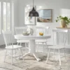 5pc Kale Pedestal Dining Set - White - Buylateral 2 5pc Kale Pedestal Dining Set - White - Buylateral -Featured Furniture Stores GUEST 1cefbf26 2601 441e abef 52f17c41dcb1