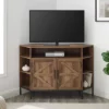 Atticus Modern Farmhouse 2 Door Corner TV Stand For TVs Up To 55" Rustic Oak - Saracina Home 2 Atticus Modern Farmhouse 2 Door Corner TV Stand For TVs Up To 55" Rustic Oak - Saracina Home -Featured Furniture Stores GUEST 1ed4764f 782b 4a4b 8b55 c55c056b5341