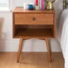 Greenberg 1 Drawer Mid-Century Modern Solid Wood Nightstand - Saracina Home 2 Greenberg 1 Drawer Mid-Century Modern Solid Wood Nightstand - Saracina Home -Featured Furniture Stores GUEST 203abc16 9b7b 4d06 ae04 ccc2827fa5e7