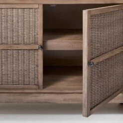 Brandeis Woven TV Stand For TVs Up To 60" Brown - Threshold™ Designed With Studio McGee 11 Brandeis Woven TV Stand For TVs Up To 60" Brown - Threshold™ Designed With Studio McGee -Featured Furniture Stores GUEST 207e0e77 d234 4ee8 8261 19fba8aebd36