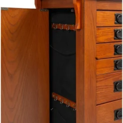 Delia Jewelry Armoire Brown - Powell Company 25 Delia Jewelry Armoire Brown - Powell Company -Featured Furniture Stores GUEST 2245716a fa42 47af 9bbe f7ab634fcde4