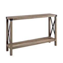 Sophie Rustic Industrial X Frame Entry Table - Saracina Home 27 Sophie Rustic Industrial X Frame Entry Table - Saracina Home -Featured Furniture Stores GUEST 2292a929 879a 40c9 b1e6 a320c41470f7