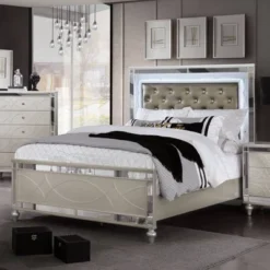 3pc Queen La Mesa Bed Nightstand And Dresser Set Silver - HOMES: Inside + Out 17 3pc Queen La Mesa Bed Nightstand And Dresser Set Silver - HOMES: Inside + Out -Featured Furniture Stores GUEST 22d13a75 3187 4f40 a6dd 2f30507fe613