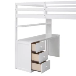 Full Size Loft Bed With Drawers, Desk And Wardrobe - ModernLuxe 23 Full Size Loft Bed With Drawers, Desk And Wardrobe - ModernLuxe -Featured Furniture Stores GUEST 2326c49d 7b21 4ee2 af87 972442968de1