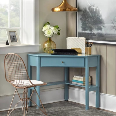 Medford Corner Desk With Drawer - Buylateral 3 Medford Corner Desk With Drawer - Buylateral