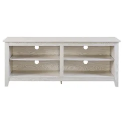 Transitional 4 Cubby Wood Open Storage TV Stand For TVs Up To 65"- Saracina Home 35 Transitional 4 Cubby Wood Open Storage TV Stand For TVs Up To 65"- Saracina Home -Featured Furniture Stores GUEST 24466956 6615 4776 b764 ae574623eaff