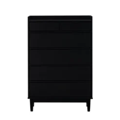 Mid-Century Modern Solid Wood 6 Drawer Vertical Dresser - Saracina Home 23 Mid-Century Modern Solid Wood 6 Drawer Vertical Dresser - Saracina Home -Featured Furniture Stores GUEST 259d55f8 e35b 4543 8e11 39bf9efed610