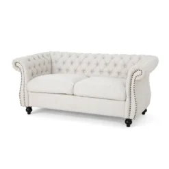 Somerville Traditional Chesterfield Loveseat - Christopher Knight Home -Featured Furniture Stores GUEST 27510145 c665 4a8e ab08 733327ea13e3