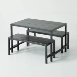 3pc Kids' Metal Outdoor Table Set - Dark Gray - Hearth & Hand™ With Magnolia 10 3pc Kids' Metal Outdoor Table Set - Dark Gray - Hearth & Hand™ With Magnolia -Featured Furniture Stores GUEST 2798b6cf b9cf 4c4d 9e4a 4dc5f56ffc6d