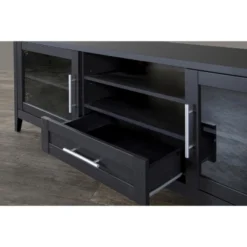 Espresso Finished 1 Drawer TV Stand For TVs Up To 70" Dark Brown - Baxton Studio 9 Espresso Finished 1 Drawer TV Stand For TVs Up To 70" Dark Brown - Baxton Studio -Featured Furniture Stores GUEST 28cc8527 7a62 4250 970f 6db24e632481
