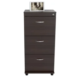 40.16" 3 Drawer Locking File Cabinet Espresso - Inval 15 40.16" 3 Drawer Locking File Cabinet Espresso - Inval -Featured Furniture Stores GUEST 2d07fac5 1e09 410f bf61 5fc6135af49e
