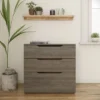 Arobas 3 Drawer Filing Cabinet Bark Gray - Nexera 2 Arobas 3 Drawer Filing Cabinet Bark Gray - Nexera -Featured Furniture Stores GUEST 325943c5 f3cb 455b b506 3e5cbbf78169