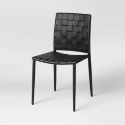 Wellfleet Woven Leather Metal Base Dining Chair - Threshold™ 10 Wellfleet Woven Leather Metal Base Dining Chair - Threshold™ -Featured Furniture Stores GUEST 32db9c01 0521 43f8 875e 50eb4e18327a