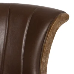 Coulee Contemporary Upholstered Roll Back Swivel Office Chair Dark Brown/Natural - Christopher Knight Home 21 Coulee Contemporary Upholstered Roll Back Swivel Office Chair Dark Brown/Natural - Christopher Knight Home -Featured Furniture Stores GUEST 333a42ff 1f10 44f7 9a6f d3fb0f3795a2