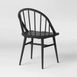 2pk Adwolf Rounded Spindle Dining Chairs Black - Threshold™ 12 2pk Adwolf Rounded Spindle Dining Chairs Black - Threshold™ -Featured Furniture Stores GUEST 3349c84d 67f7 4df0 bbc1 7211fcfc09d1