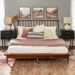Boho Solid Wood Spindle Platform Bed - Saracina Home 29 Boho Solid Wood Spindle Platform Bed - Saracina Home -Featured Furniture Stores GUEST 34e37aae 945b 4e1c b588 d216ba7b0bcd