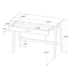 Paulo Wood Writing Desk With Drawer - Threshold™ -Featured Furniture Stores GUEST 3523b949 cdf7 44af ba99 a848cef26b34