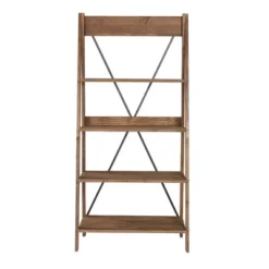 68.25" Boho 4 Tier Solid Wood Ladder Bookshelf Plant Stand - Saracina Home -Featured Furniture Stores GUEST 376e28ef 825f 4cd2 b1a0 45d7202a0ce0