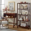 70" 5-Shelf Wood & Cane Transitional Vertical Bookshelf - Brown - Hearth & Hand™ With Magnolia 1 70" 5-Shelf Wood & Cane Transitional Vertical Bookshelf - Brown - Hearth & Hand™ With Magnolia -Featured Furniture Stores GUEST 38d23e7e 7082 4309 90fc 7c4d29d0b92f