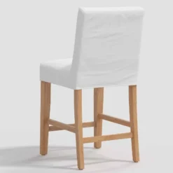 Nazanin Slipcover Counter Height Barstool Twill White - Threshold™ 9 Nazanin Slipcover Counter Height Barstool Twill White - Threshold™ -Featured Furniture Stores GUEST 39492191 5298 4370 b788 c7150e0059c3