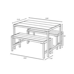 3pc Kids' Metal Outdoor Table Set - Dark Gray - Hearth & Hand™ With Magnolia 13 3pc Kids' Metal Outdoor Table Set - Dark Gray - Hearth & Hand™ With Magnolia -Featured Furniture Stores GUEST 3b362172 1f8b 45d0 ad76 10781f31a5d5
