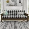 Jovie Gingham Rustic Sofa - HOMES: Inside + Out 1 Jovie Gingham Rustic Sofa - HOMES: Inside + Out -Featured Furniture Stores GUEST 3c63653f 0da2 4f03 9cb4 c5ee1bd8d5d3