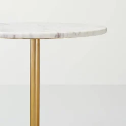 Marble Top Accent Side Table Brass/White - Hearth & Hand™ With Magnolia 9 Marble Top Accent Side Table Brass/White - Hearth & Hand™ With Magnolia -Featured Furniture Stores GUEST 3e00fcf3 7209 4b47 b130 bc6360423e97