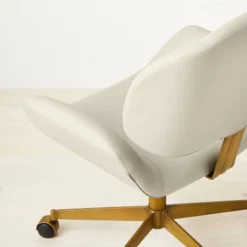 Mahonia Faux Leather Office Chair Cream/Aged Brass - Opalhouse™ Designed With Jungalow™ 11 Mahonia Faux Leather Office Chair Cream/Aged Brass - Opalhouse™ Designed With Jungalow™ -Featured Furniture Stores GUEST 3f7c3942 9986 4909 9772 5880d96ce1e9
