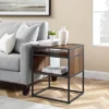 Modern Wood And Metal Side Table With Open Storage - Saracina Home 1 Modern Wood And Metal Side Table With Open Storage - Saracina Home -Featured Furniture Stores GUEST 425b9c8f 8e2b 473b 91fb e3b0893471c3