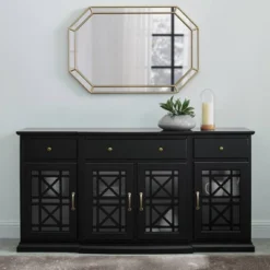 Selma Transitional 3 Tiered Ornate Fretwork Door Sideboard - Saracina Home 11 Selma Transitional 3 Tiered Ornate Fretwork Door Sideboard - Saracina Home -Featured Furniture Stores GUEST 4519c326 0c14 46d5 9b96 b5972325bc64