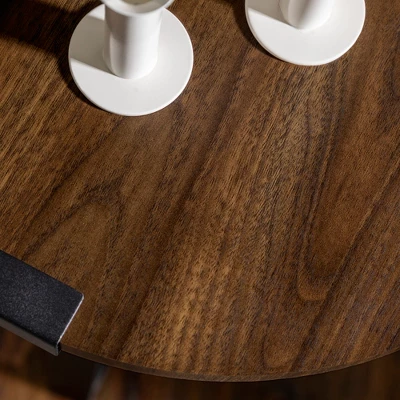 Wrightson Urban Industrial Faux Wrap Leg Round Side Table - Saracina Home 7 Wrightson Urban Industrial Faux Wrap Leg Round Side Table - Saracina Home - Image 5