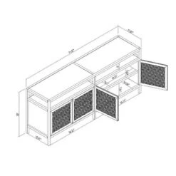 Springville Caned Door TV Stand - Threshold™ Designed With Studio McGee -Featured Furniture Stores GUEST 4767db1b 9dbf 4d97 9af5 725f225f4811