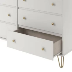 6 Drawer Finley Dresser White - Novogratz -Featured Furniture Stores GUEST 47db4d74 70fc 45a6 aa76 fc193a104db3