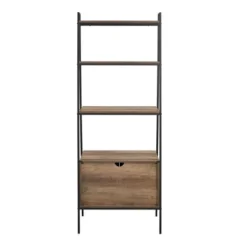 72" Open Shelf And Closed Storage Cabinet Ladder Bookcase - Saracina Home 17 72" Open Shelf And Closed Storage Cabinet Ladder Bookcase - Saracina Home -Featured Furniture Stores GUEST 48b42602 a941 4f60 80c3 bd3ce1969bfa