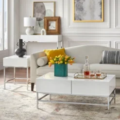Lewis Modern Sofa Table White - Buylateral 8 Lewis Modern Sofa Table White - Buylateral -Featured Furniture Stores GUEST 498be4d2 5f78 483e 99dd 99a647647d90