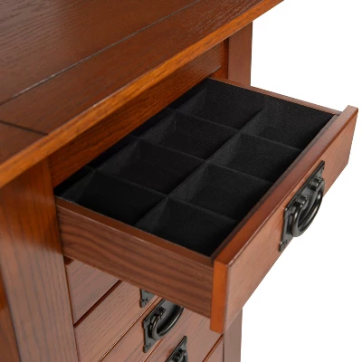 Delia Jewelry Armoire Brown - Powell Company 13 Delia Jewelry Armoire Brown - Powell Company - Image 11