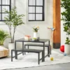 3pc Kids' Metal Outdoor Table Set - Dark Gray - Hearth & Hand™ With Magnolia 1 3pc Kids' Metal Outdoor Table Set - Dark Gray - Hearth & Hand™ With Magnolia -Featured Furniture Stores GUEST 4c7d689a 4f77 466c 8b39 15f0693684cc