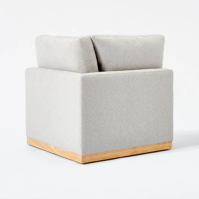 Woodland Hills Modular Sectional Corner Light Gray - Threshold™ Designed With Studio McGee 7 Woodland Hills Modular Sectional Corner Light Gray - Threshold™ Designed With Studio McGee - Image 6