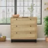 30.31" 3-Drawer Rope Braid Dresser, Oak - ModernLuxe 2 30.31" 3-Drawer Rope Braid Dresser, Oak - ModernLuxe -Featured Furniture Stores GUEST 52acce7c 06f5 4bfa 8c84 179ce685df0d