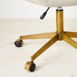 Mahonia Faux Leather Office Chair Cream/Aged Brass - Opalhouse™ Designed With Jungalow™ 12 Mahonia Faux Leather Office Chair Cream/Aged Brass - Opalhouse™ Designed With Jungalow™ -Featured Furniture Stores GUEST 54b73936 5a21 4274 b154 b09db58cca94